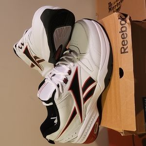 Mens Reebok Royal Trainer white/black/red 12 4E